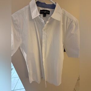 Beverly Hills Polo Club White Short Sleeve Shirt